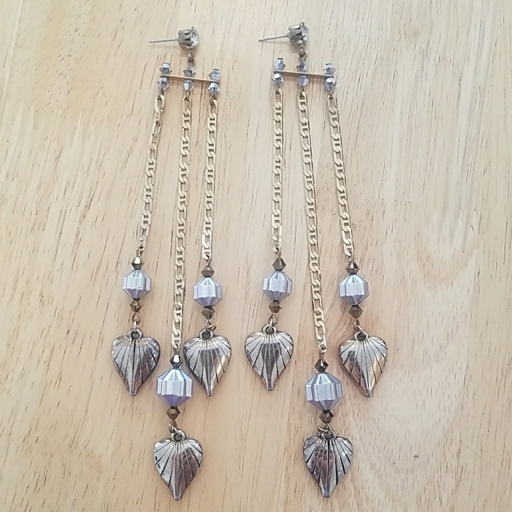 Steampunk 1930s rare tarina Tarantino earrings